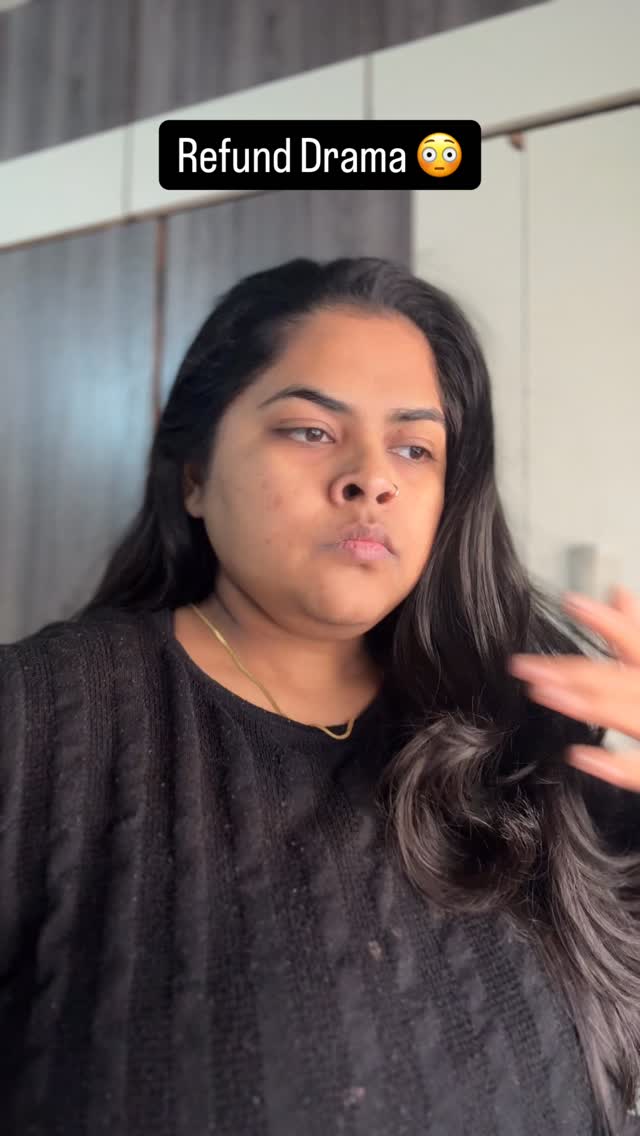 Refund drama 🙂↕️
Natural product galat nahi hota,
jab tak instructions follow ki jaati hain.
#suvarnnaturals #smallbusiness #refunddrama #refund #naturalproduct