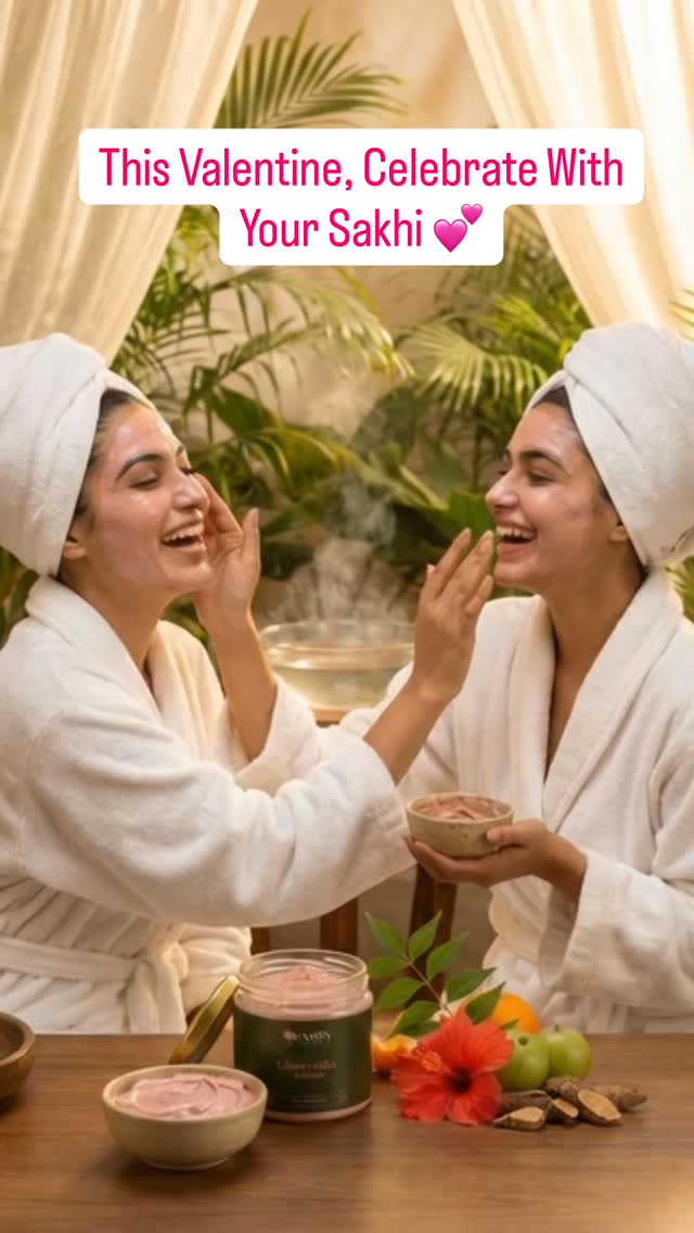 Valentine’s isn’t only about couples 💗

It’s about the ones who laugh with you, heal with you, and glow with you ✨

This year, skip the ordinary gifts and share a self-care ritual with your Sakhi 🌿

Face masks, giggles, and glowing skin — memories that last longer than flowers 🌸

Because the best kind of love is the one that makes you feel confident, calm, and cared for 💆‍♀️💕

🎁 Valentine Special: Buy 2, Get 2 FREE
Gift wellness. Gift glow. Gift love.

#sale #valentineoffer #skincare #haircare #naturalproducts