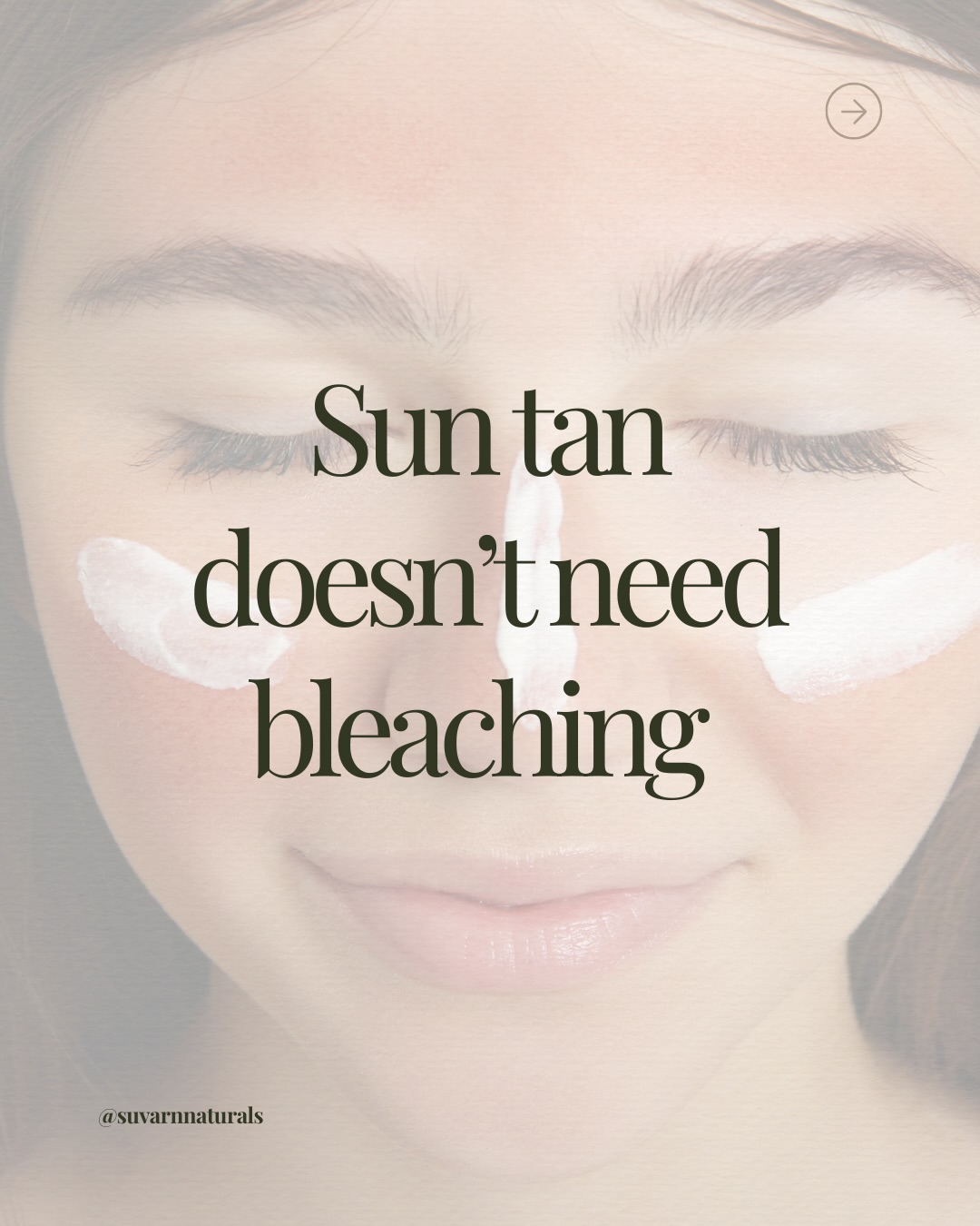 Sun tan doesn’t need bleaching.
Switch to gentle weekly ritual

A natural way to exfoliate, control oil,
And support brighter looking skin.

Save this for your skincare routine.

#orangepeel #tan #naturalskincare #glowingskintips #skincare