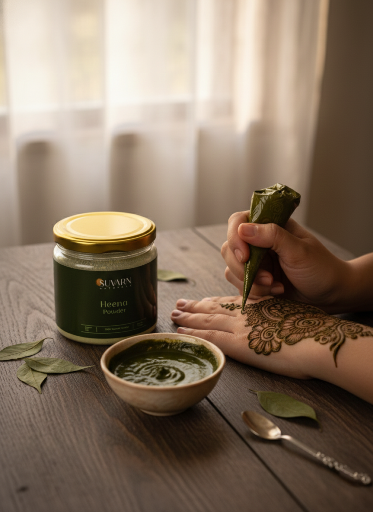 natural heen powder used for art