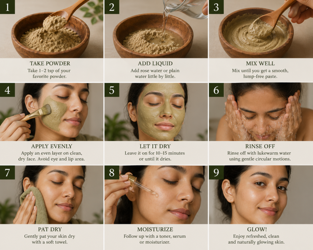 How to make herbal face pack for oily skin in monsoon