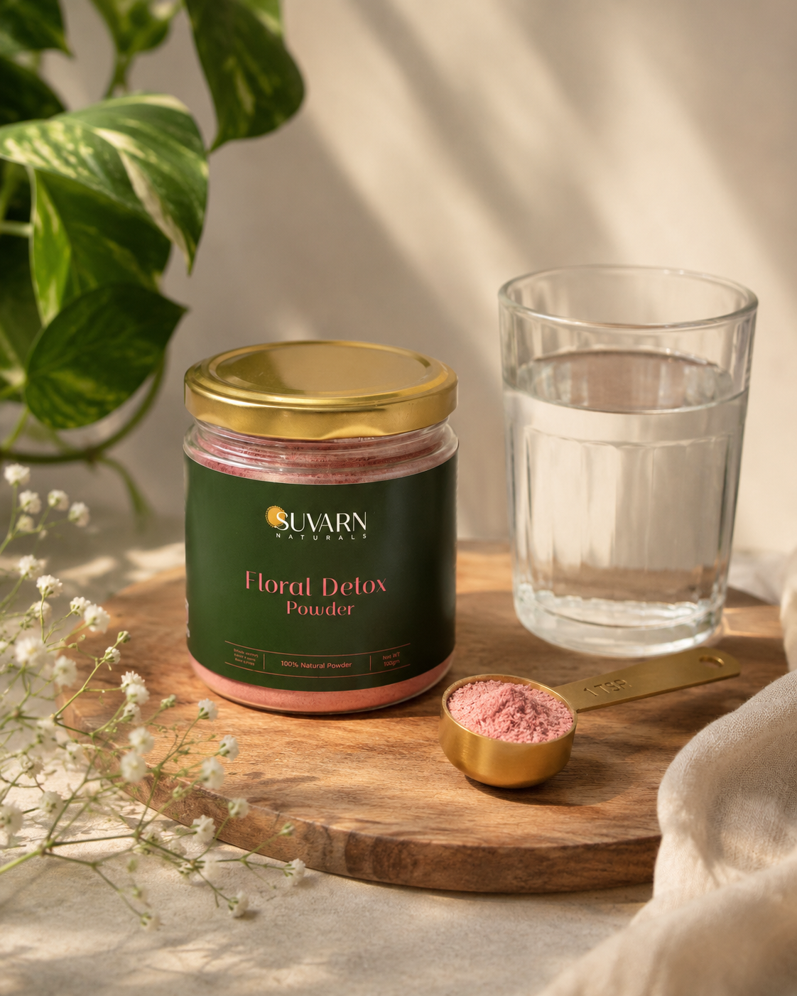 Suvarn Naturals Floral Detox Powder